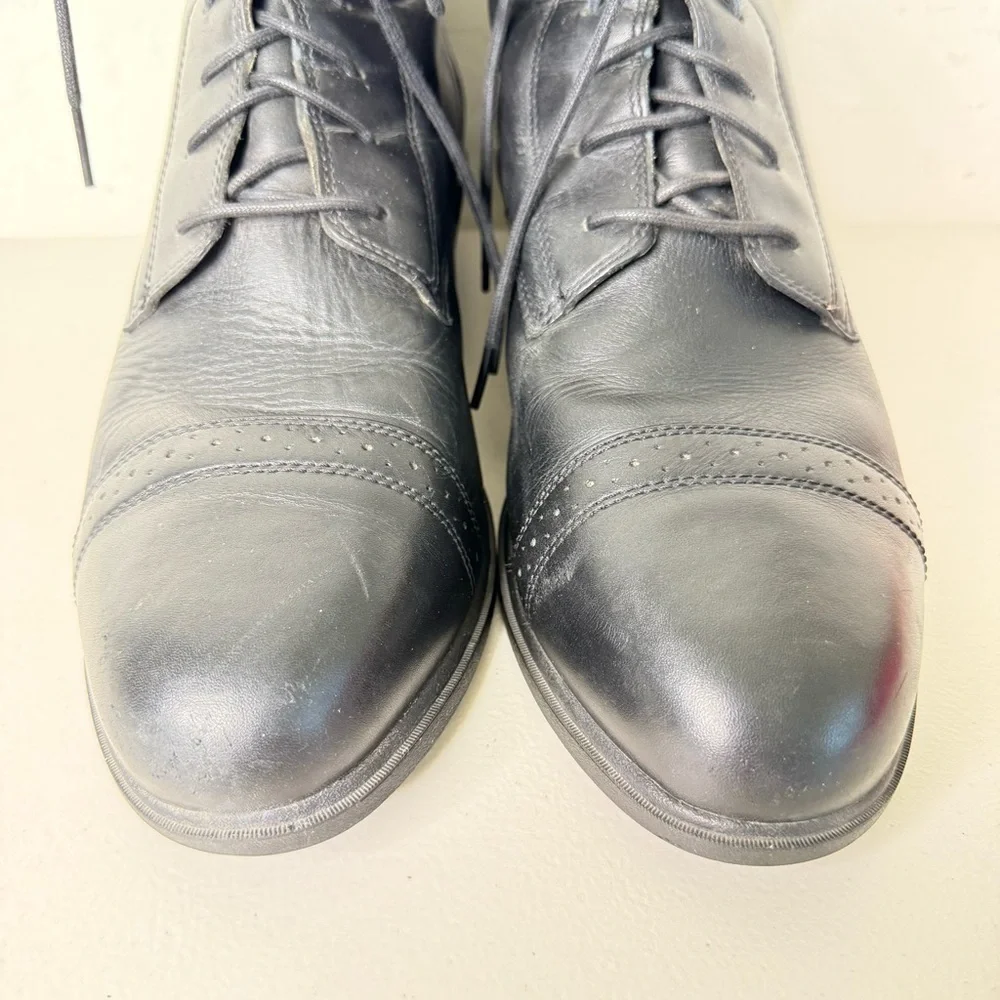 ARIAT Black Leather Lace Up Cobalt XR Style 66301 Men’s 13D